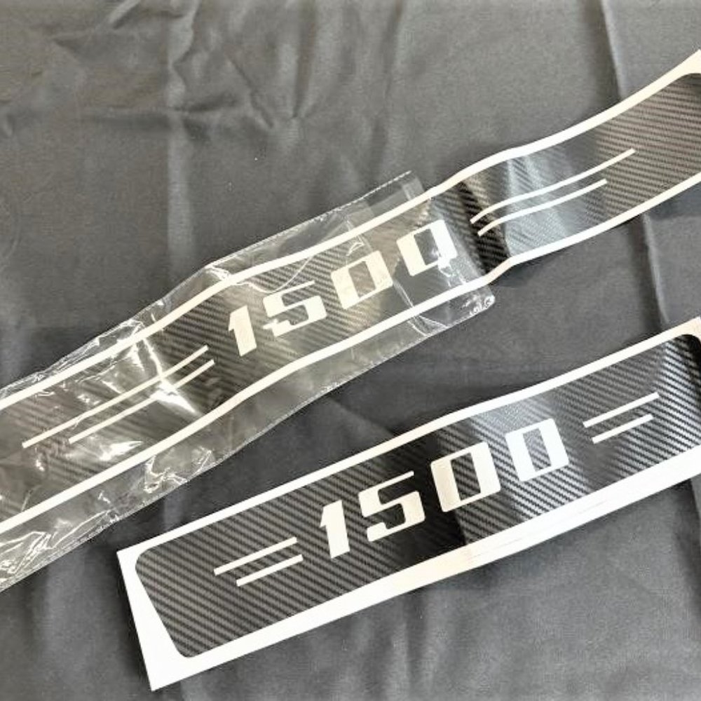BX63 - 4pc GMC 1500 DECAL Set Ford 1500 Decal Chevy 1500 Silverado Decal